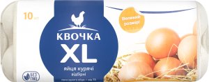 Яйцо куриное XL Квочка, 10 шт/уп. 3124900 фото
