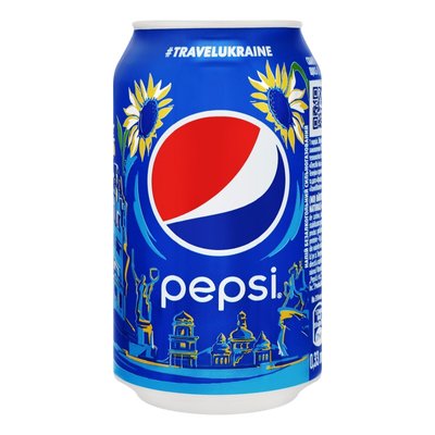 Напій газований ж/б Pepsi, 0.33 л 22453 фото