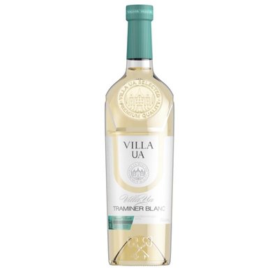 Вино белое полусладкое Villa UA Траминер, 0.75 л 2476900 фото