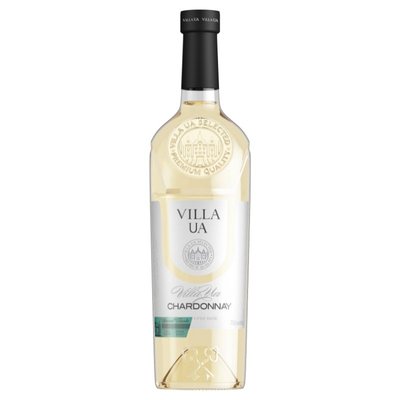 Вино біле сухе Villa UA Шардоне, 0.75 л 1863710 фото