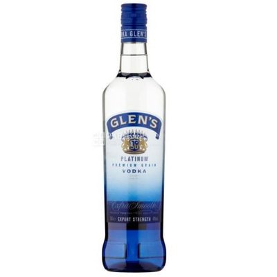 Горілка Glen's Platinum Vodka, 0.7 л 2938890 фото