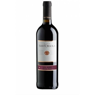 Вино красное полусладкое SantOrsola Vino Rosso, 0.75 л 2813140 фото