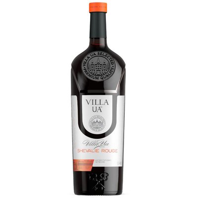 Вино червоне напівсолодке Шевальє Villa UA, 1.5 л 2331090 фото