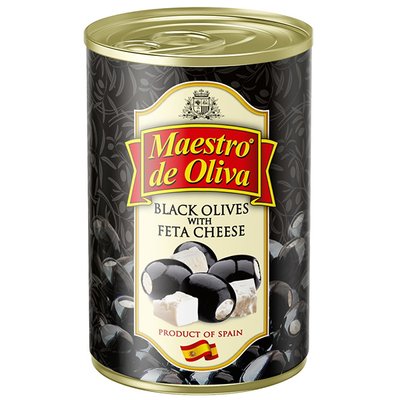 Маслины фаршированные сыром фета Maestro de Oliva, 280 г 3934270 фото