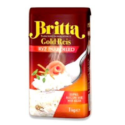 Крупа рис пропаренный Britta, 1 кг 3859120 фото