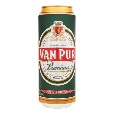 Пиво светлое ж/б Premium Van Pur, 0.5 л 4039280 фото