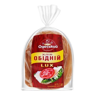 Хлеб Обеденный Lux ОХЗ №4, 375 г 3800650 фото