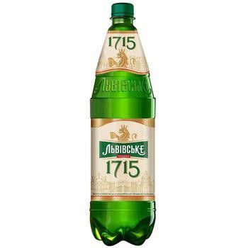 Пиво светлое Львовское 1715, 1.12 л 3998670 фото