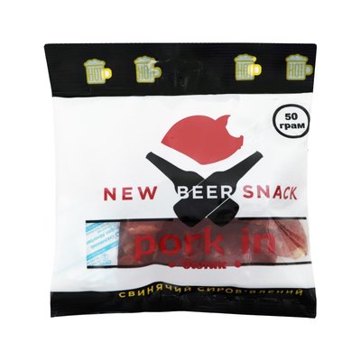 Балык свиной сыровяленый New Beer Snack, 50 г 2518870 фото