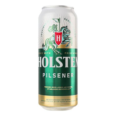Пиво светлое ж/б Holsten, 0.48 л 3851190 фото