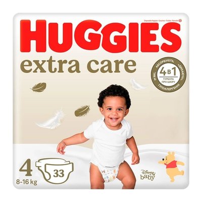 Підгузники для дітей 8-14кг 4 Elite Soft Huggies 33шт 3531410 фото
