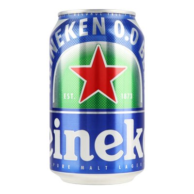 Пиво безалкогольное 0.0% ж/б Heineken, 0.33 л 4031230 фото