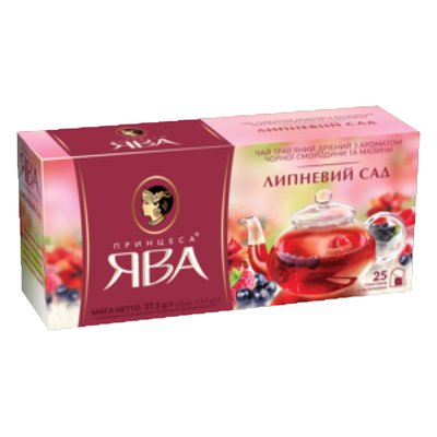 Чай фруктовий пакетований Липневий сад Принцеса Ява, 25 шт/уп. 2232510 фото