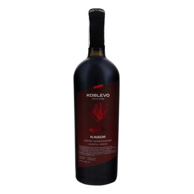 Вино красное десертное Koblevo Кагор, 0.75 л 1687980 фото