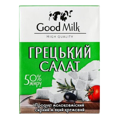 Продукт мягкий кремовый 50% Греческий салат Good Milk, 200 г 3989450 фото