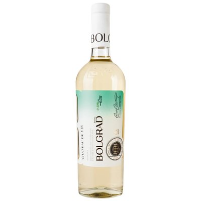 Вино белое полусладкое Bolgrad Шато де Вин, 0.75 л 2056130 фото