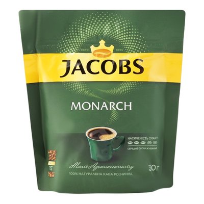 Кава розчинна Jacobs Monarch, 30 г 2907900 фото