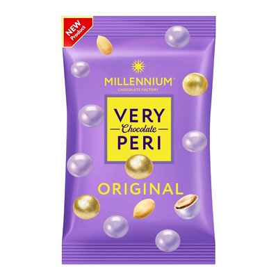 Драже арахис в молочном шоколаде и разноцветной глазури Very Peri, 100 г 3988760 фото