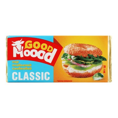 Сыр плавленый 40% ломтевой Classic Good Moood, 64 г 3566920 фото