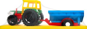 Іграшка для дітей від 3років №39215 Трактор з причепом Wader 1шт 2285480 фото