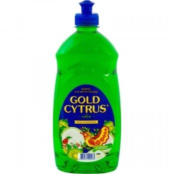 Средство для мытья посуды Зеленый лимон Голд цитрус, 500 мл 2343030 фото