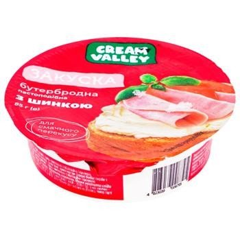 Закуска бутербродна з шинкою Cream Valley, 85 г 3958310 фото