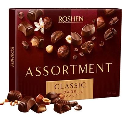 Цукерки Assortment Classic Roshen, 154 г 2765160 фото