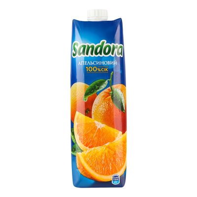 Сік апельсиновий Сандора, 0.95 л 2742910 фото