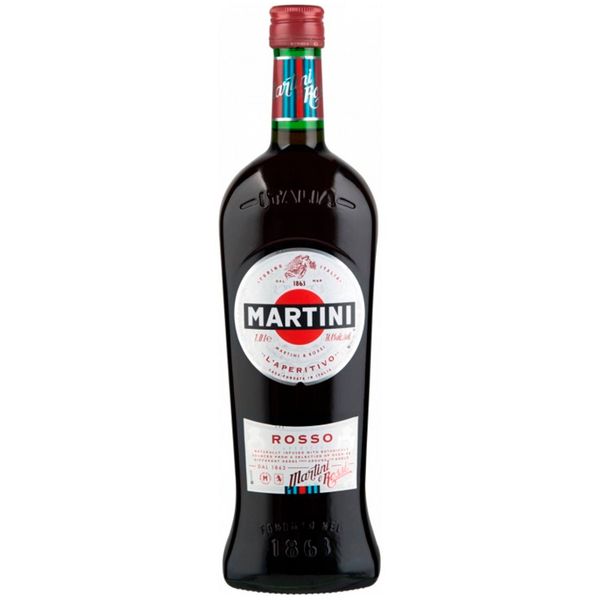 Вермут красный десертный Martini Rosso, 1л 2622110 фото
