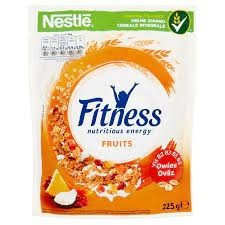 Сухой завтрак Fitness Fruits Nestle, 225 г 4067790 фото