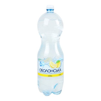 Вода газована зі смакм лимона Оболонська, 2 л 6730 фото