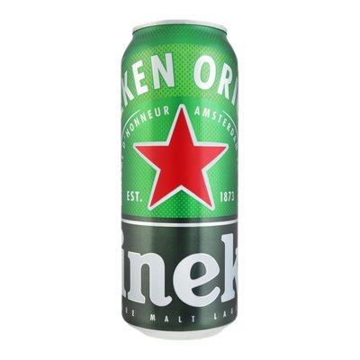 Пиво світле Heineken, 0.5 л з/б 2786680 фото