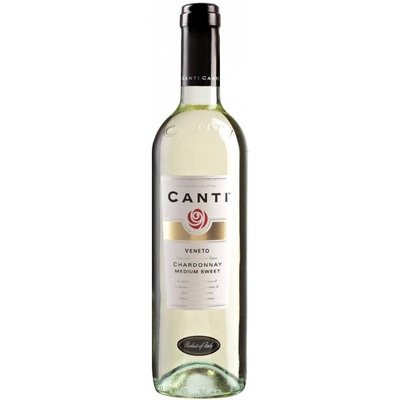 Вино біле напівсолодке Шардоне Canti, 0.75 л 2937890 фото
