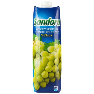 Сок виноградный Сандора, 0.95 л 2742950 фото