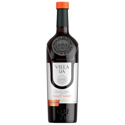 Вино червоне напівсолодке Cabernet Pinot Noir Villa UA, 0.75 л 2633020 фото
