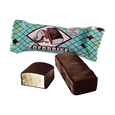 Конфеты шоколадные Кокосовый драйв Доминик, 100 г 1730550 фото