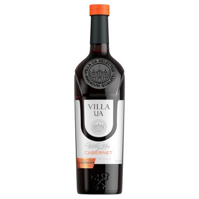 Вино червоне сухе Villa UA Caberne, 0.75 л 1863760 фото