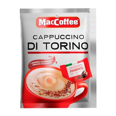 Кофейный напиток капучино Di Torino MacCoffee, 25 г 3278680 фото