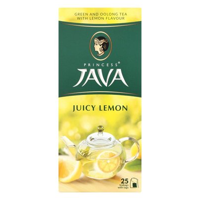 Чай чорний пакетований Соковитий лимон Принцеса Ява, 25 шт/уп. 3139810 фото