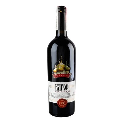 Вино червоне солодке кріплене Кагор Український Таїровський Premium, 0.75 л 4014840 фото