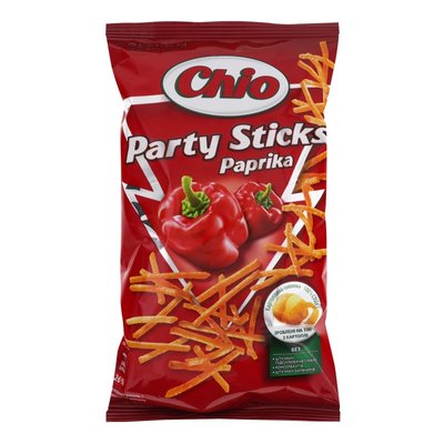 Соломка картопляна Паприка Party sticks Chio, 70 г 3324160 фото
