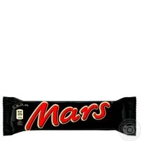 Вафельний батончик з нугою та карамеллю Mars, 51 г 3412580 фото