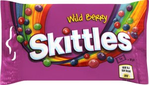 Драже жевательные в разноцветной сахарной оболочке Дикие ягоды Skittles, 38 г 3889450 фото