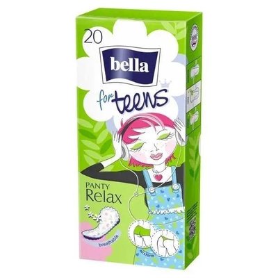 Прокладки щоденні Panty Relax For Teens Bella, 20 шт 3837550 фото