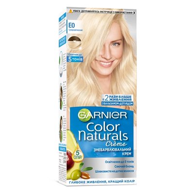 Краска для волос E0 Супер-осветляющий Garnier, 110 мл 1176790 фото