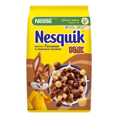 Сухий сніданок Nesquik mix Nestle, 375 г 4081860 фото