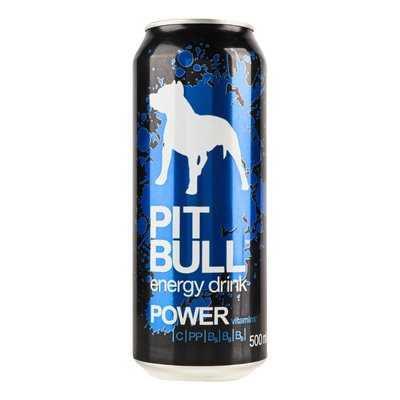 Енергетичний напiй ж/б Pit Bull Power, 0.5 л 4161990 фото