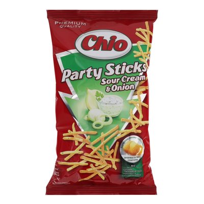 Соломка картофельная Сметана-лук Party sticks Chio, 70 г 3324170 фото