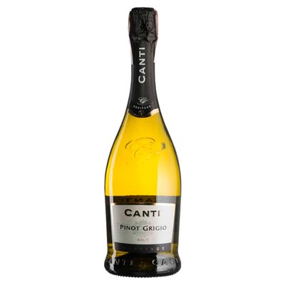 Вино игристое белое брют Canti Pinot Grigio Brut Blanc, 0.75 л 2938480 фото