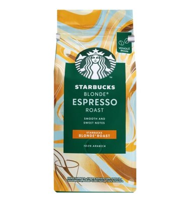 Кава зернова Espresso Roast Blonde Starbucks, 200 г 3473700 фото